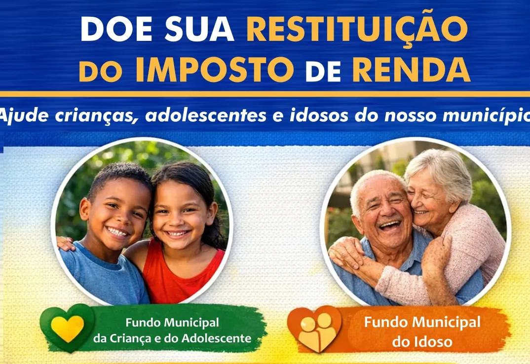 DOE PARTE DA RESTITUIÇÃO DO IMPOSTO DE RENDA
