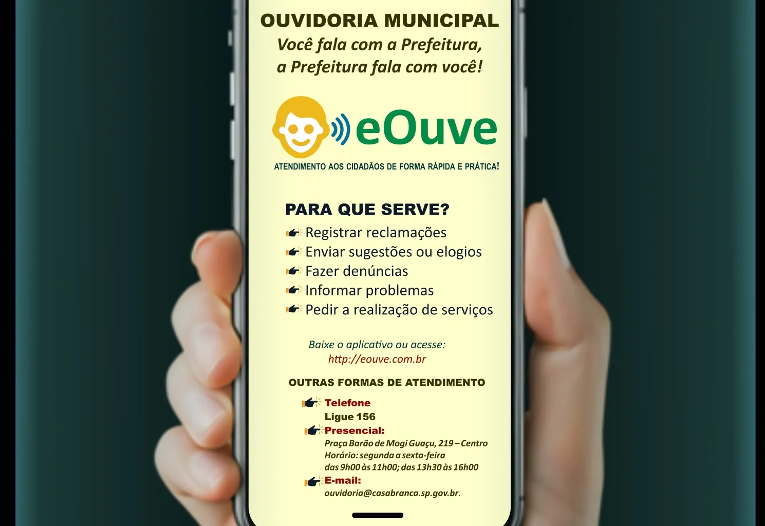 OUVIDORIA MUNICIPAL: O CANAL DE ATENDIMENTO AO CIDADÃO