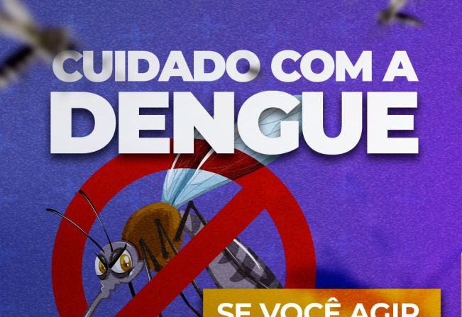 Não dê chance para a Dengue