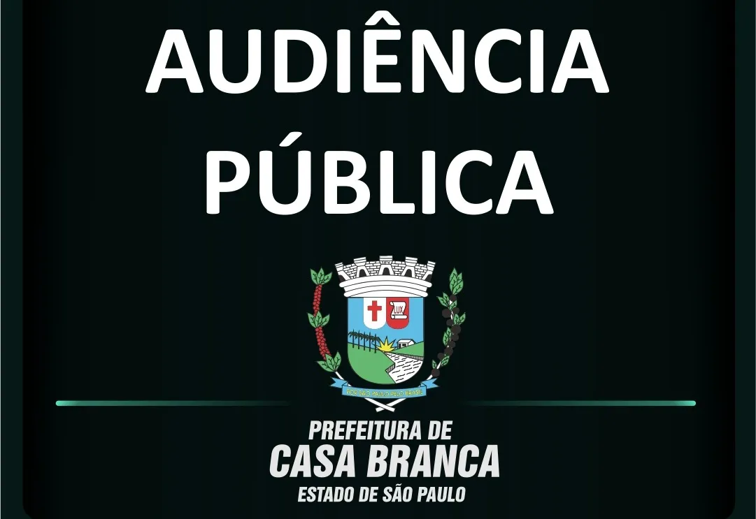 PARTICIPE DAS AUDIÊNCIAS PÚBLICAS