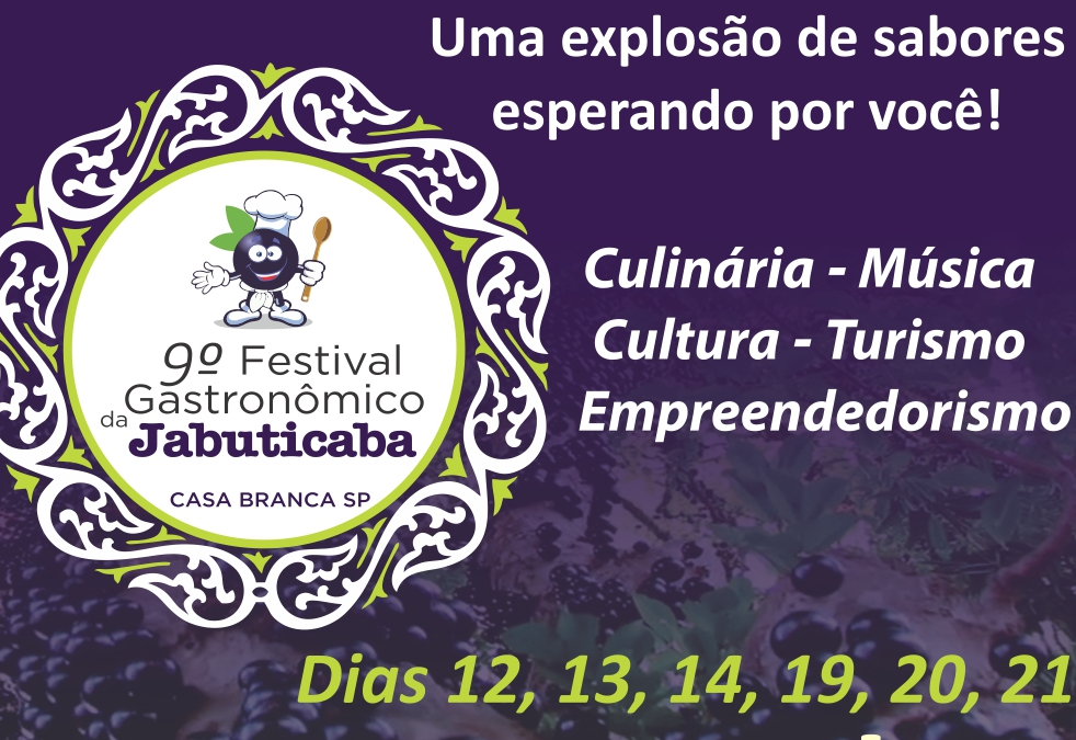 CONFIRA A PROGRAMAÇÃO COMPLETA DO FESTIVAL GASTRONÔMICO
