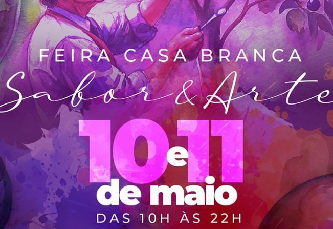 Prepare o paladar e os olhos para uma experiência única na Feira Sabor e Arte em Casa Branca! 