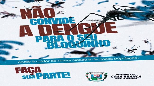 É CARNAVAL, MAS NÃO CONVIDE A DENGUE PARA O SEU BLOQUINHO